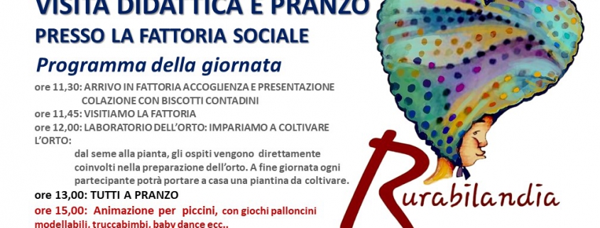 Visita didattica e pranzo rurabilandia