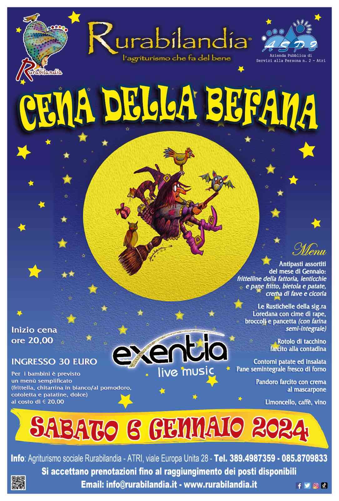 Cena della Befana – Rurabilandia