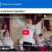Giorgione in visita a Rurabilandia per la serie Insieme è più buono