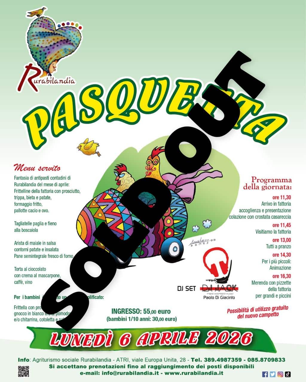 Pasquetta 2026 SOLD OUT