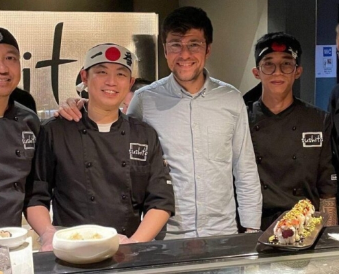 Cena di beneficenza Sushita e La Bandiera per Rurabilandia a Roseto degli Abruzzi