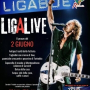 LigaLive — Tribute Band Ligabue. Il 2 giugno 2026, ore 13:00, pranzo della Festa della Repubblica a Rurabilandia con LigaLive, tribute band di Ligabue da "Tali e Quali". Menu completo con vini. 38€ adulti, 25€ bambini. Prenota subito!