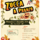 Locandina dell'evento Zucca a Pranzo del 1 novembre 2026 presso l'Agriturismo Sociale Rurabilandia con l'elenco completo del menu e i prezzi di ingresso